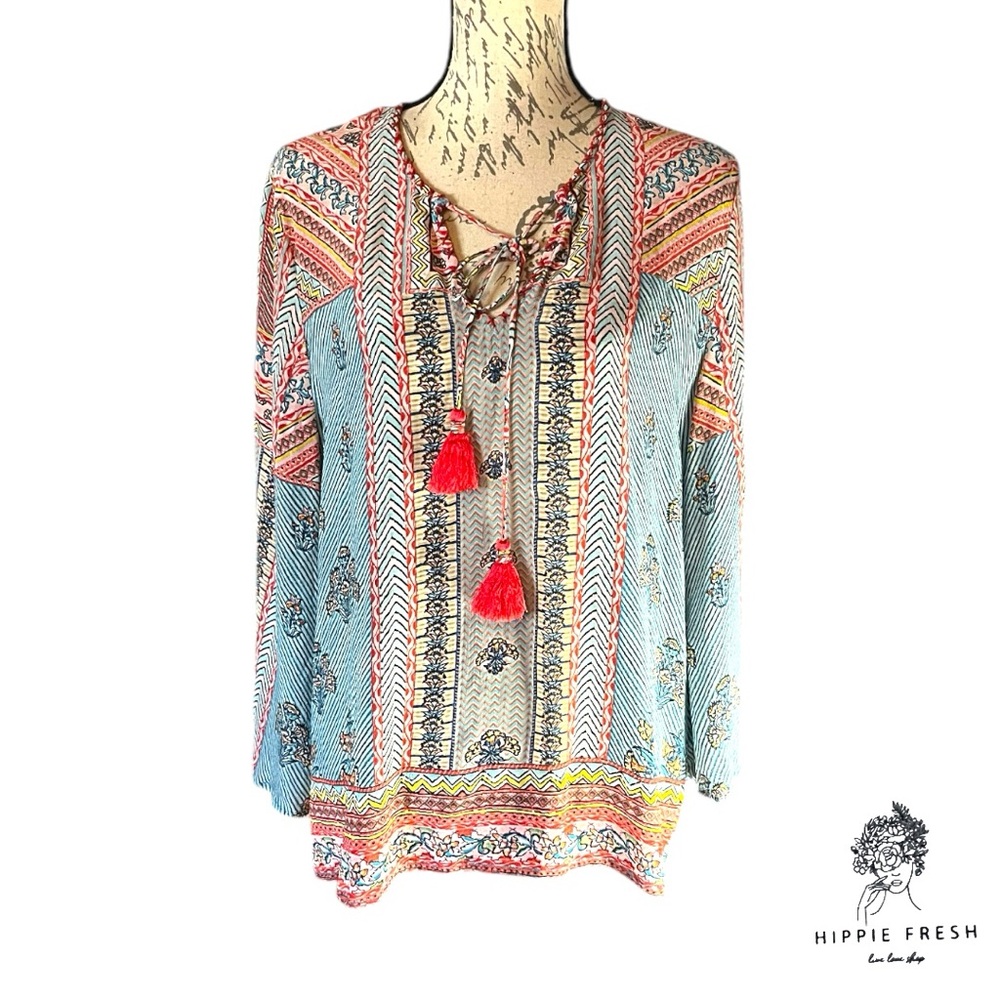 Tolani 100% Silk Top Size XL